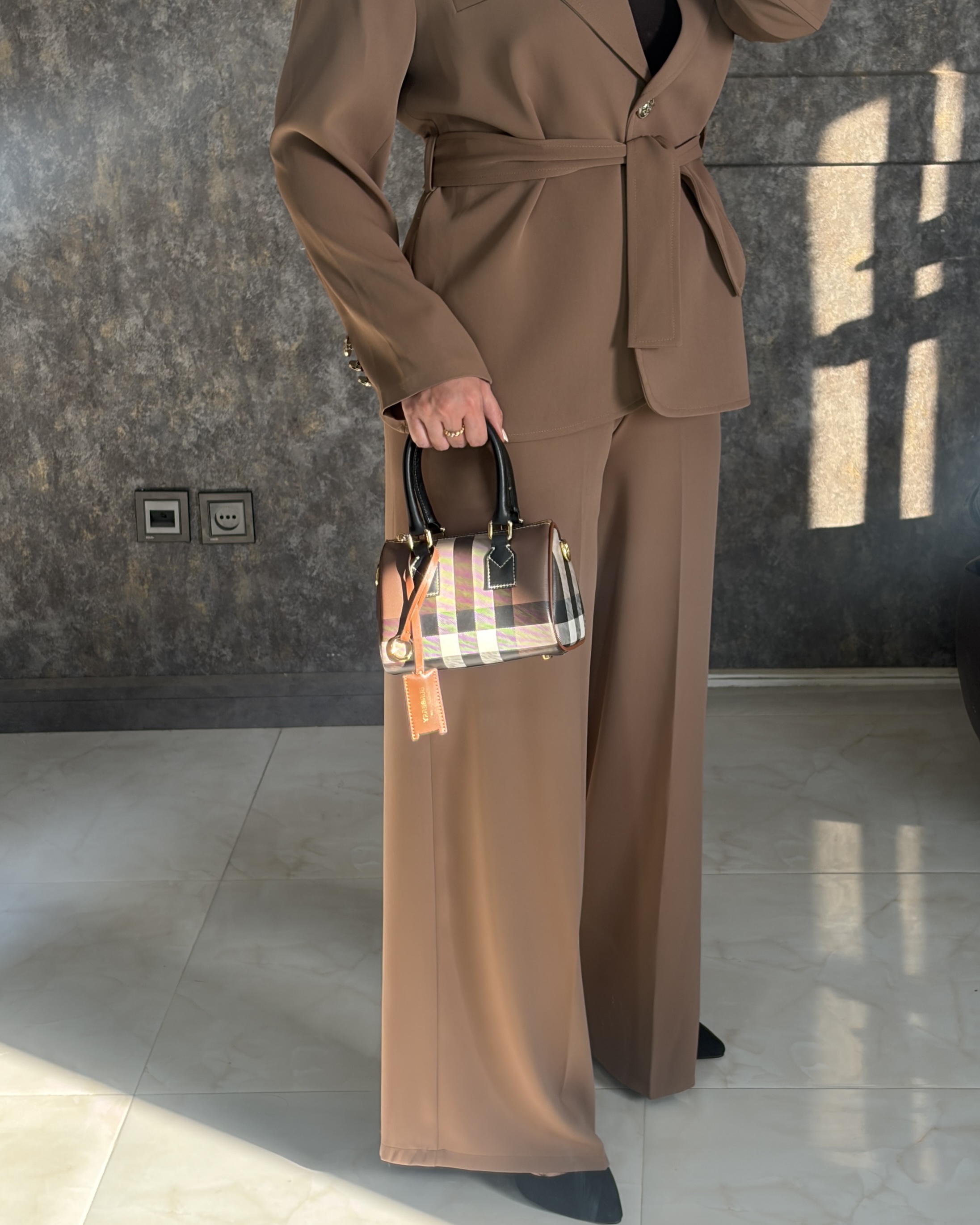 شلوار Samanta Camel